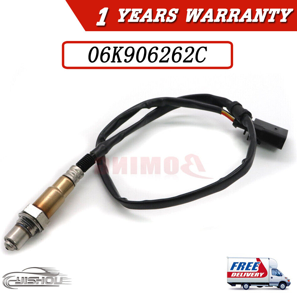 06K906262C is suitable for Audi A3, for Skoda Octavia 2013-18, and for Volkswagen Polo. It features a new upstream oxygen sensor.