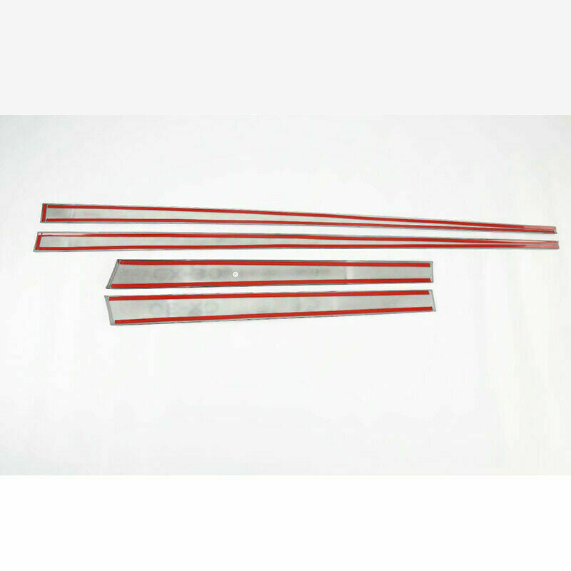 Carbon Fiber Door Body Molding Side Panels Guard Decor for Mazda CX-30 2020-2024