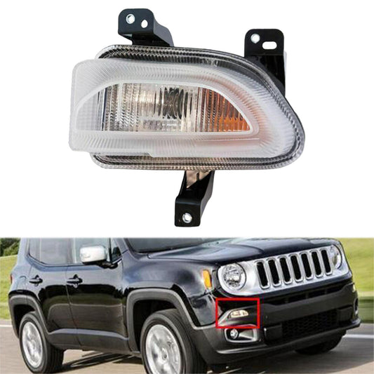 Front Right DRL Park Turn Signal Light Lamp Fit for Jeep Renegade 2015-2018