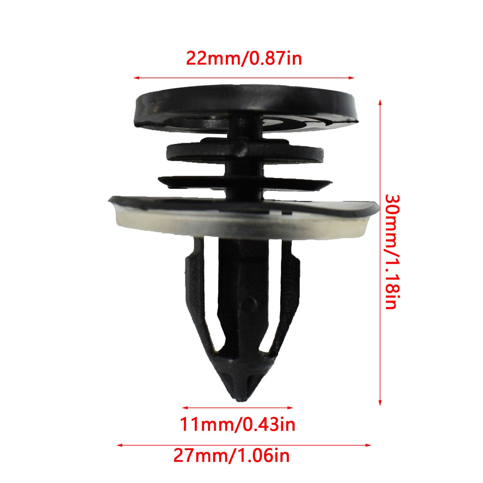 10 door trim mounting clips for Audi A3/8p for a4 b6 b7 for a6 for vw Exeo 8E0868243