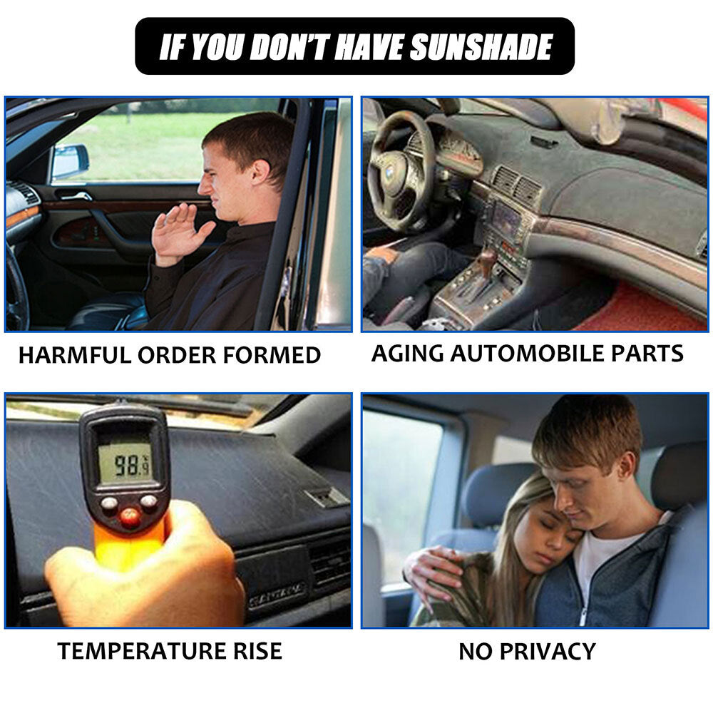 Custom Fit 2020-2024 for Tesla for Model Y Side Window Sun Shade Foldable Privacy Cover