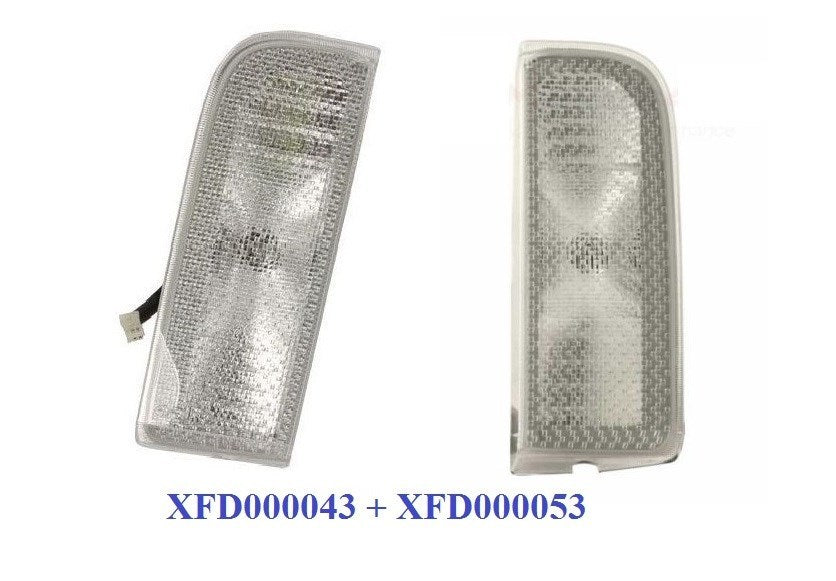 Clear Lens Tailgate Reverse Backup Lights Lamps for Land Rover for Range Rover L322