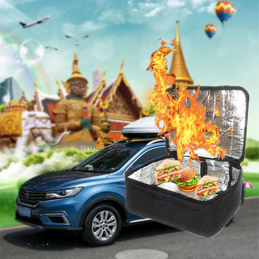 Car Oven Lunch-Containers Food Warmer Bag Travel Camping Vegetarians Picnic Box