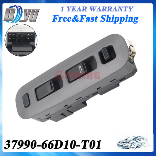 37990-66D10-T01 Front Power Window Switch Left Side Fits For 1999-2006 for Suzuki