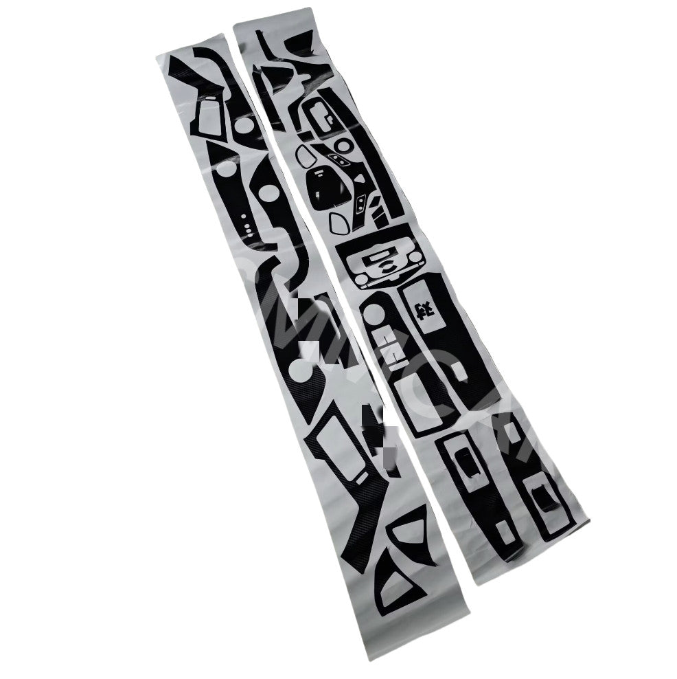 Dashboard Trim Decal Sticker Carbon Fiber Look Fit for Chevrolet for Cruze 2009-2015