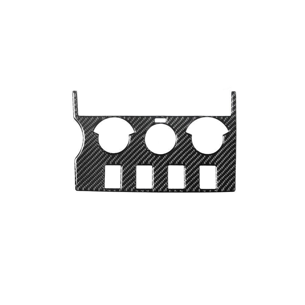 Central A/C Control Panel Type A Trim Carbon Fiber for Toyota Tundra 2007-2013