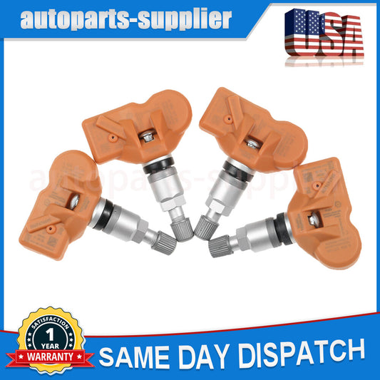 4-pack Tire Pressure Monitoring Sensors (TPMS) 36106856227 for BMW 3/5/6/7 Series
