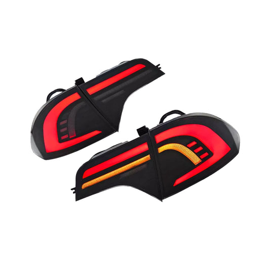 A pair of full LED taillights for the 2006-2011 for Honda for Civic sedan. (Start-up animation included.)