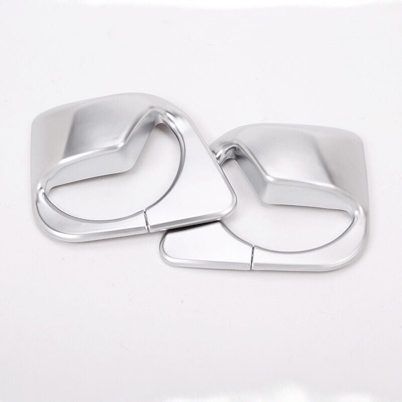 Interior for Seat Belt Buckle for BMW X3 G01 X4 G02 2018-2021 ABS Silver Cover Trim