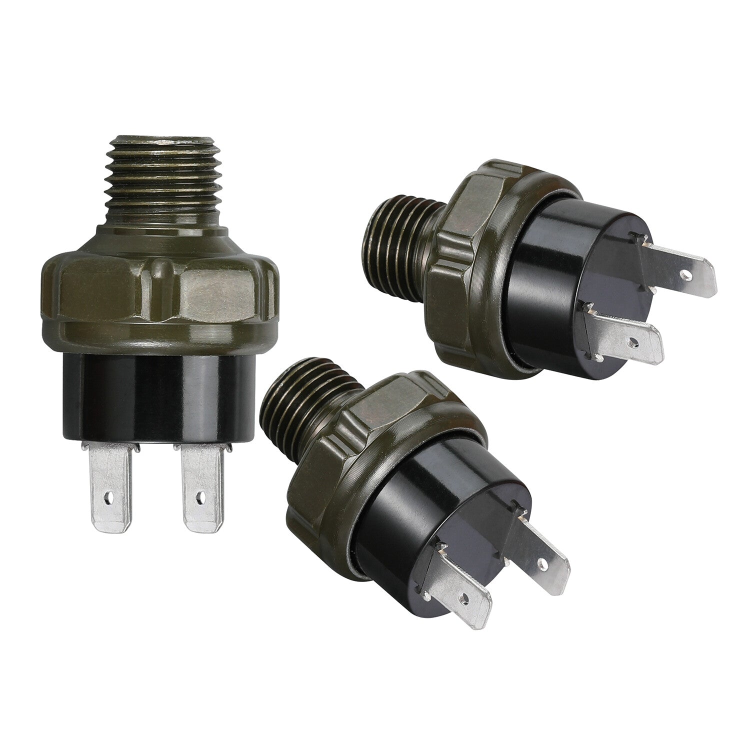 XRMXF 3pcs 90-120PSI Air Pressure Switch Tank Mount 1/4 for Train/Air Horn