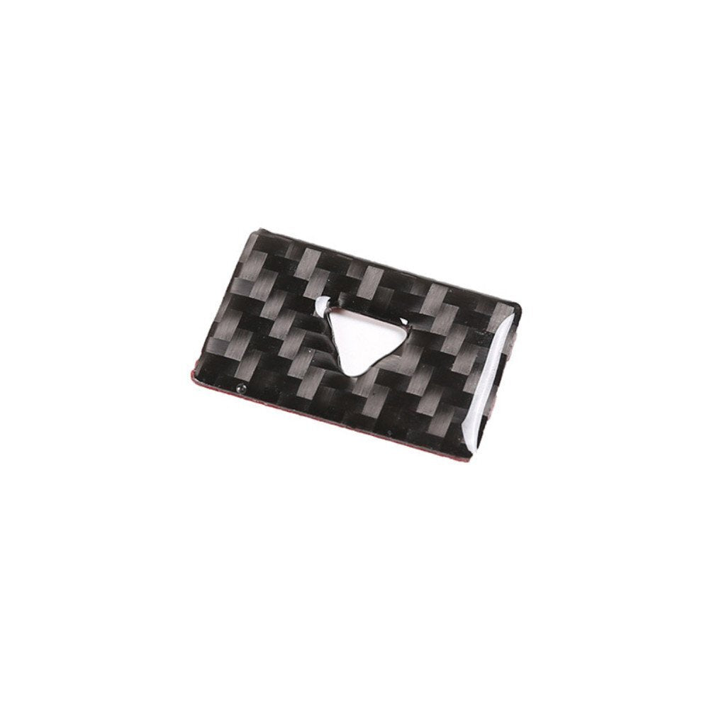 Soft Carbon Fiber Warning Light Switch Button Cover for Honda for Civic 11th 2022-23