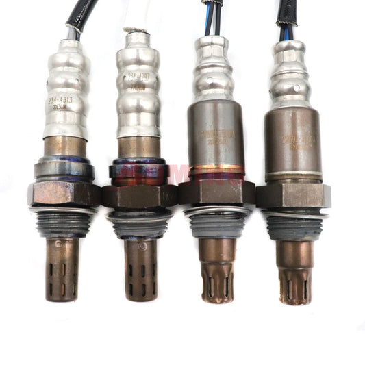 For 2006-2011 for Mercedes-Benz ML350 3.5L 4pcs Oxygen O2 sensor o2 12 Upper+Lower