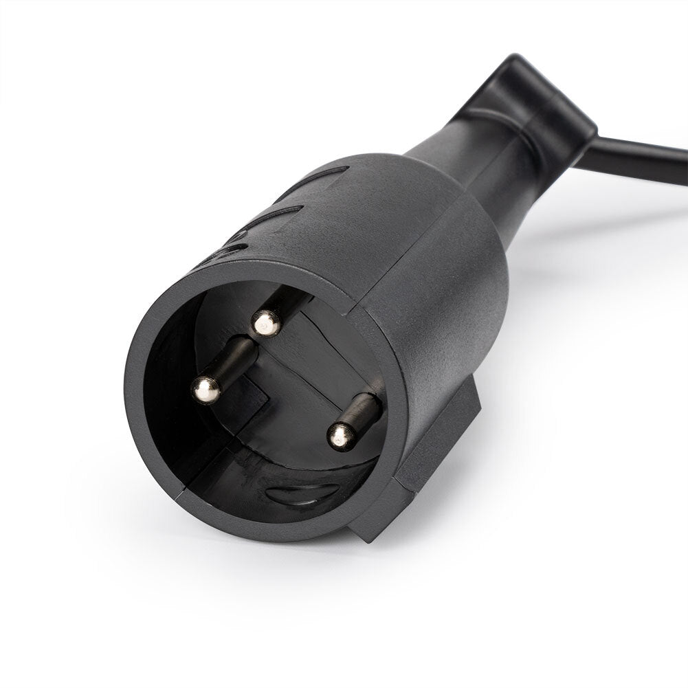 1-Piece Battery Charger Connector Circular Charging for EzGo for Golf Carts 48V 5A 3-Pin Plug