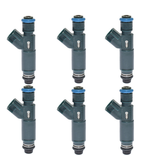 Set of 6 Fuel Injectors for Mazda 6 for Ford Mondeo Duratec V6 2M2E-A7B