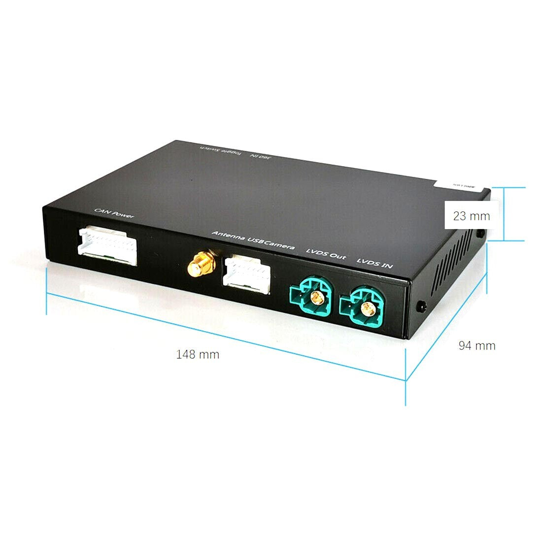 Wireless CarPlay decoder box for Apple, Android, for BMW car interface NBT system