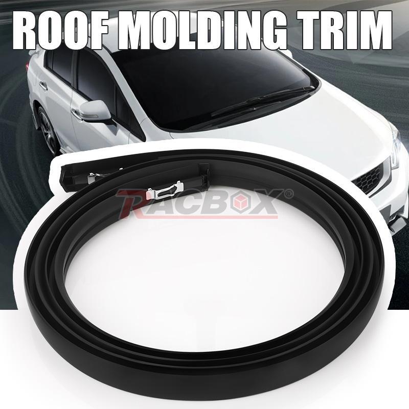 Black Roof Trim Molding Right Side Fit For 2012-2015 for Honda for Civic Sedan 4-Door