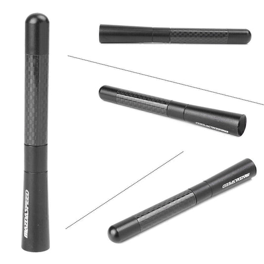 Universal 4.7 12CM Short Carbon Fiber Car Aerial Antenna for Mazda 2 3 6