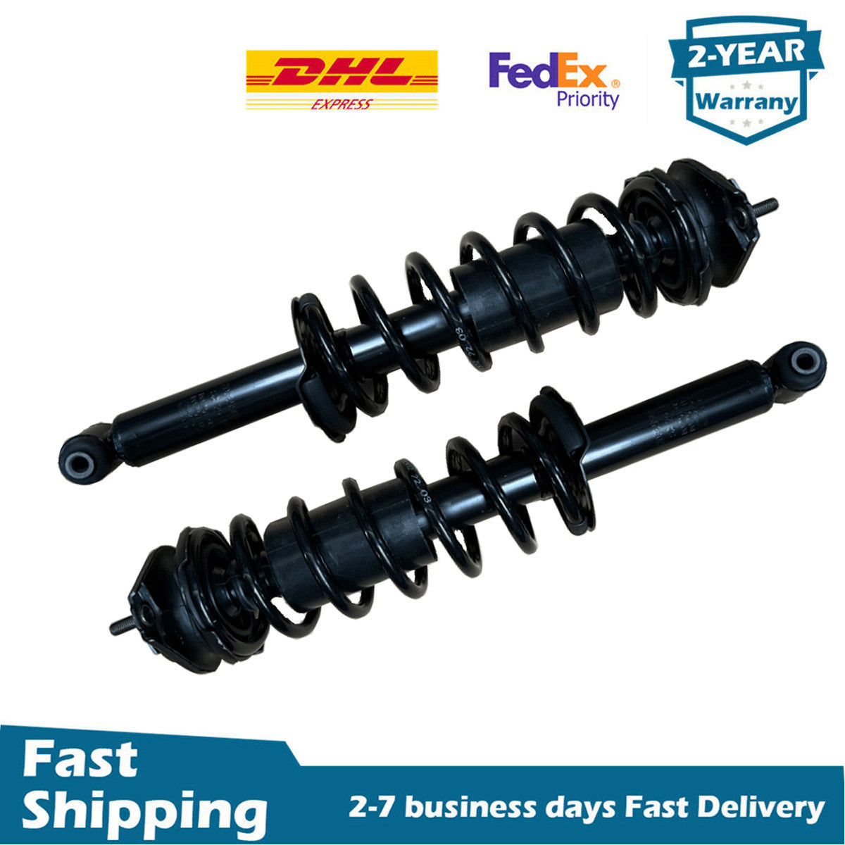 2x Rear Shock Struts Assembly for Subaru Forester SJ AWD 2013-2018 20365SC033