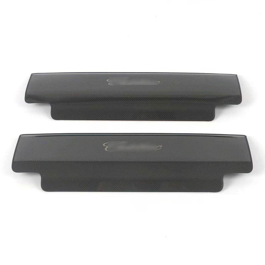 for Cadillac CT4 CT5 CT6 2016-2023 Steel Carbon Fiber Rear for Seat Anti-kick Panel
