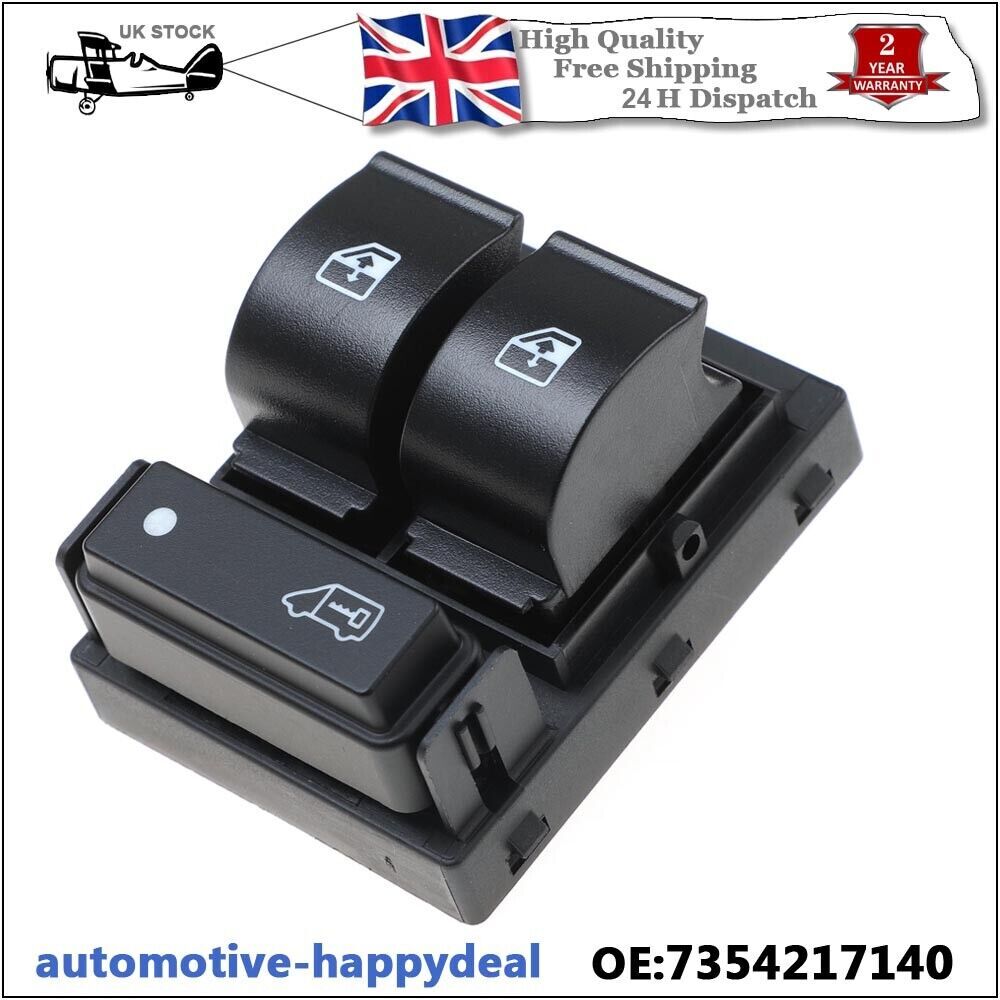 FRONT RIGHT ELECTRIC WINDOW SWITCH BUTTON for VAUXHALL COMBO MK3 2011>> ONWARDS