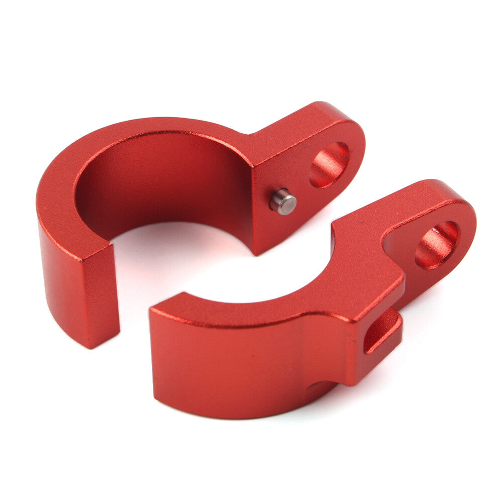 Front Brake Hose Clamp Line Holder for HONDA CR80R CR85R CR125R Red