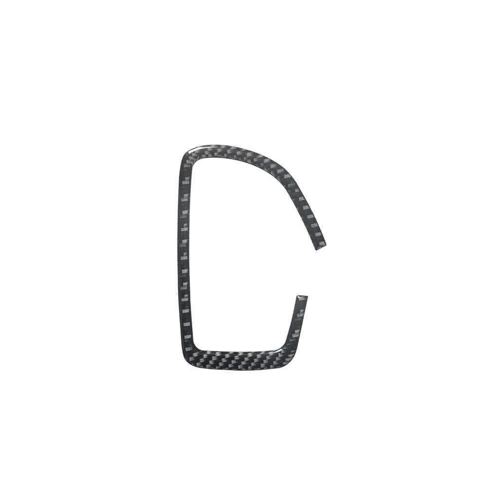Carbon Fiber Interior Rear Door Handle Cover Trim for Hyundai Azera 2006-2011