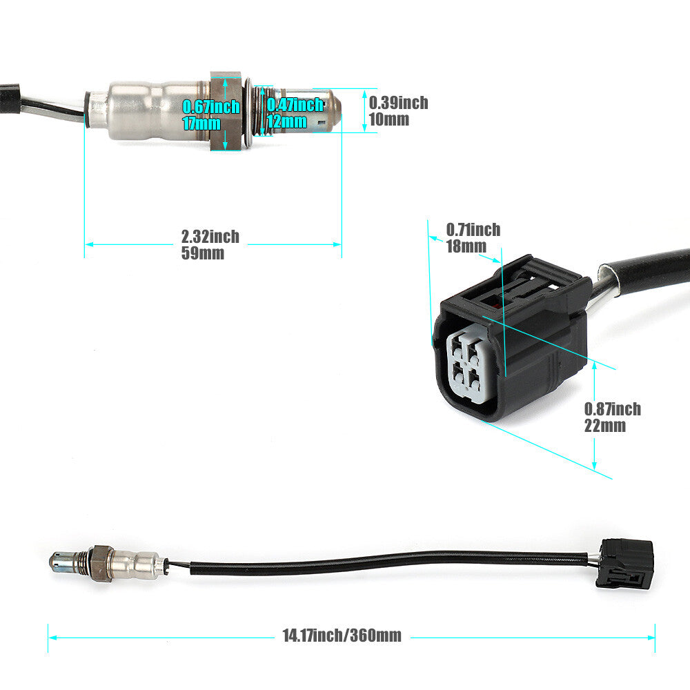 O2 OXYGEN sensor for Honda RANCHER TRX420 TRX500 2014-2020 36531-HR3-A22