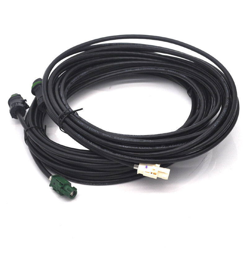 2x LR Side View Camera Wiring Harness WIRE set for BMW 5SER F11  LCI 2009-2017