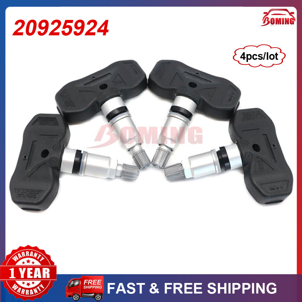 4PCS New Tire Pressure Sensors 20925924 for Chevrolet for GMC for Buick for Saturn for Cadillac