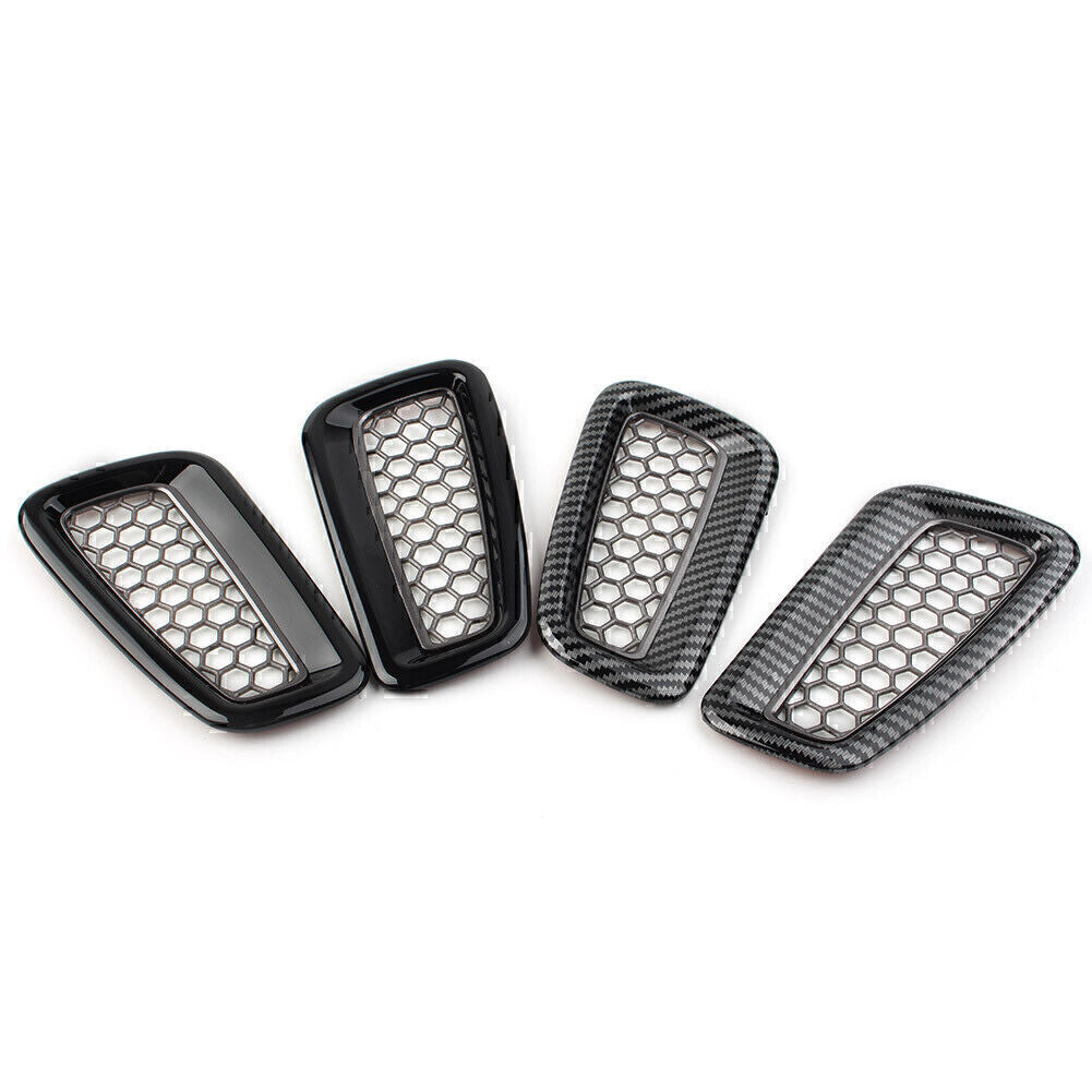 2-Piece Honeycomb Inner Dashboard Side Air Vent Cover for Honda for Civic 11th 2022 Up