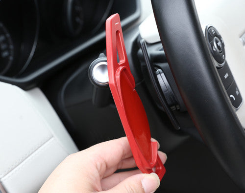 for Rover for Range Rover L405 2013-2019 Red Steering Wheel Shift Paddle Cover Trim