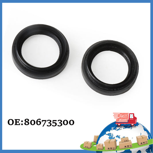 2x NEW Front Drive Axle Seals Set 806735290 for Subaru Impreza WRX STi 806735300