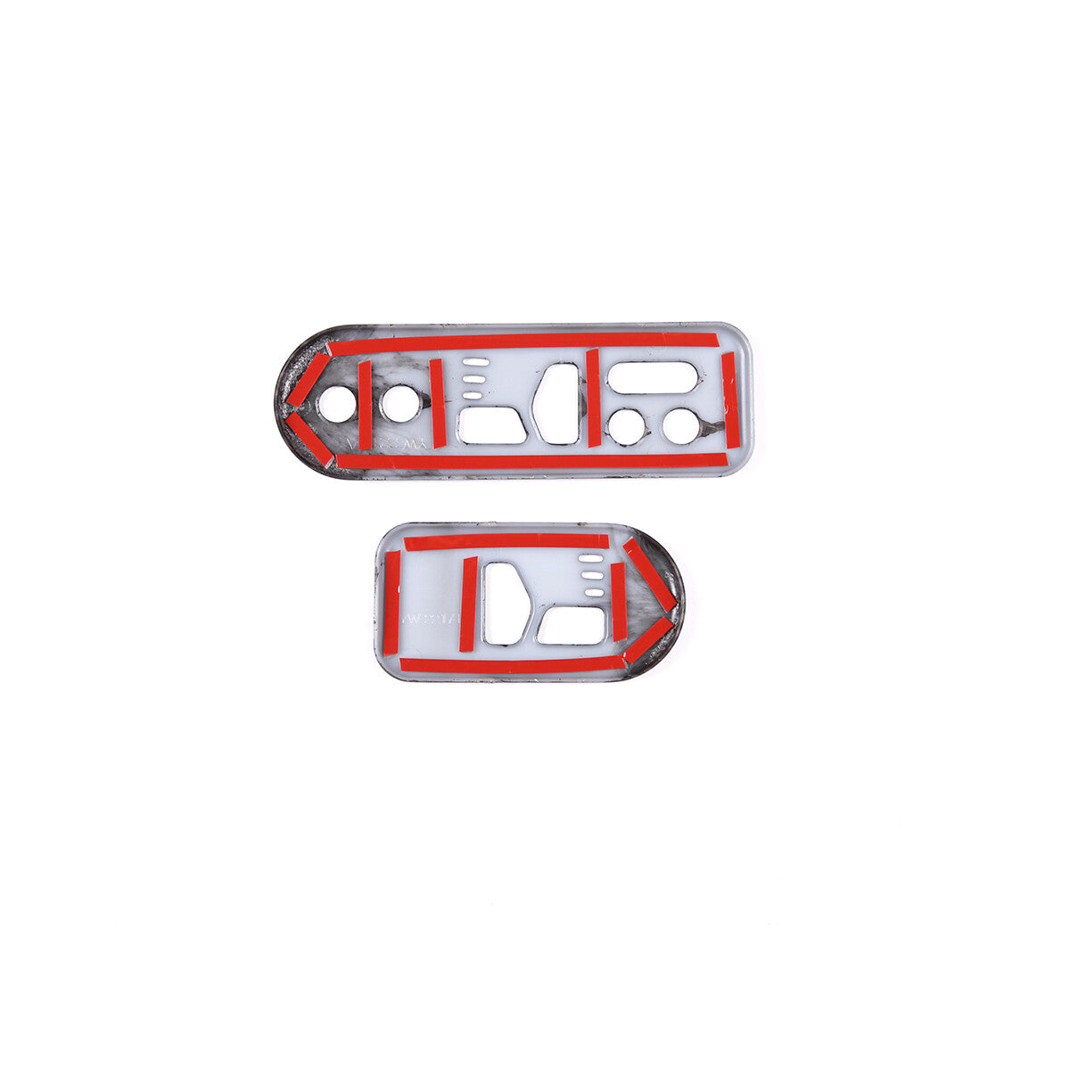 ABS carbon fiber center gear shift frame trim for Toyota Tacoma 11-15