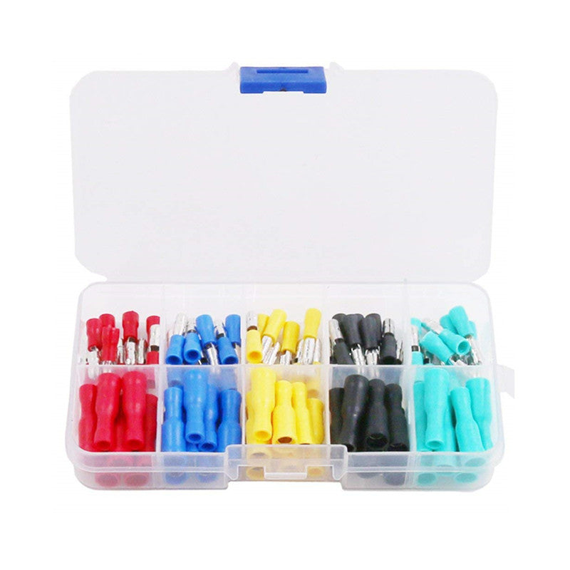 Car Male/Female Bullet Quick Splice Wire Terminals Wire Crimp Connectors Box Set