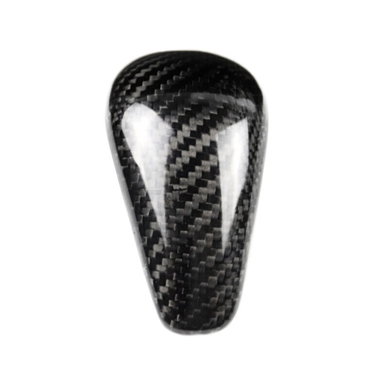 Real Carbon Fiber Gear Shift Head Knob Decor Cover Trim for Audi A7 2015-2018