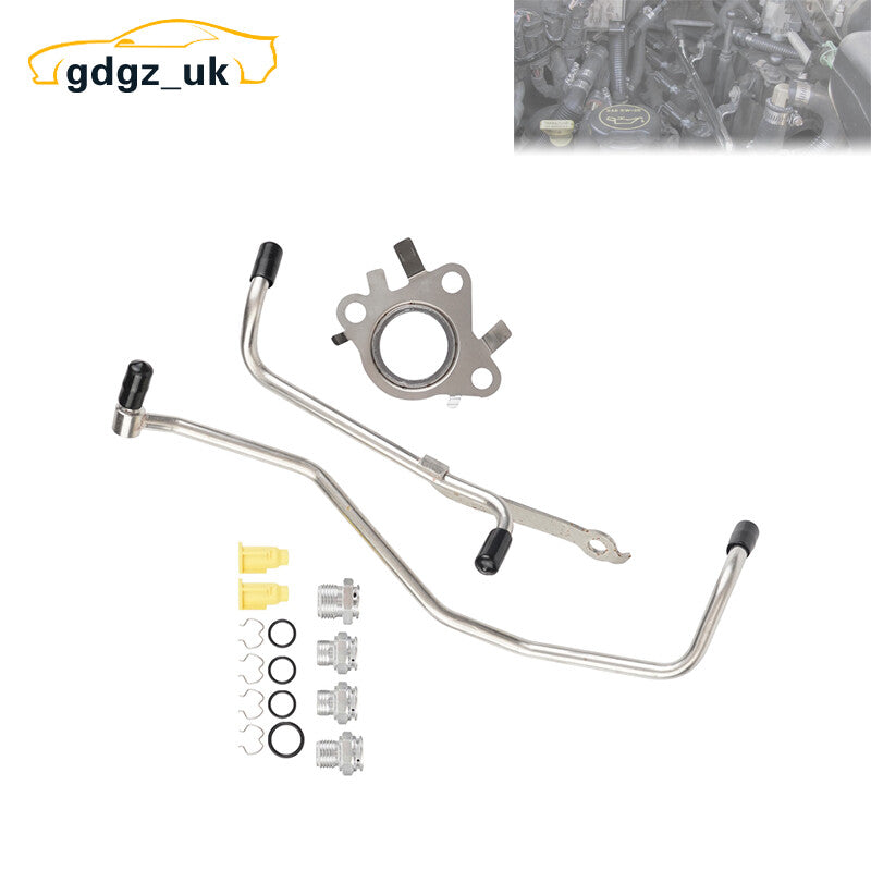 Passenger Side Turbo Coolant Line Kit for 926-186 for Ford F150/250/350/350 Transit
