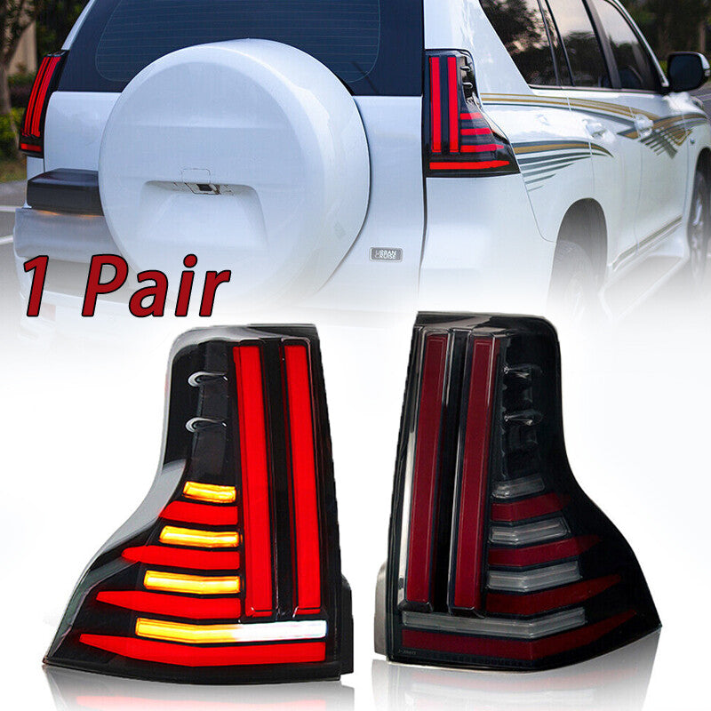 LED taillights are compatible with 2010-2021 for Toyota for Land Cruiser Prado / for Lexus GX460 (2010-2021).