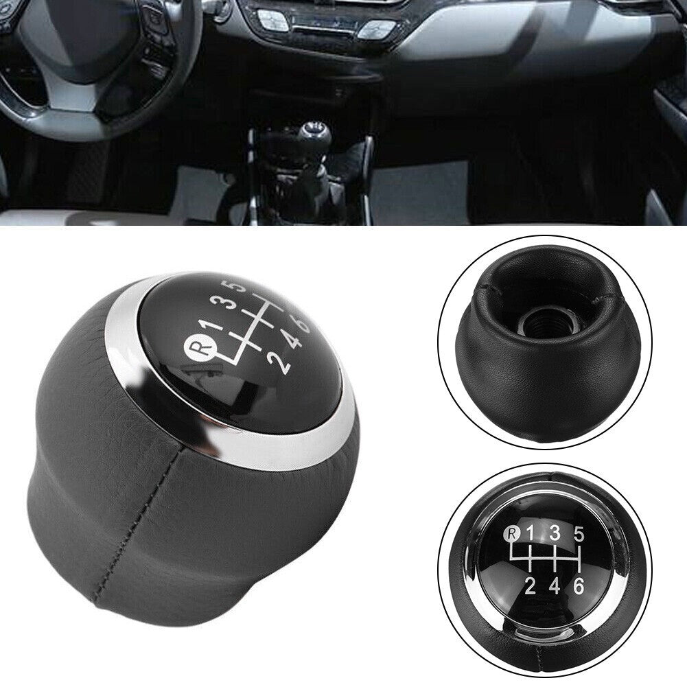 6 Speed Gear Shift Lever Knob ForToyota for Verso for Auris for Yaris 07-13 Auto