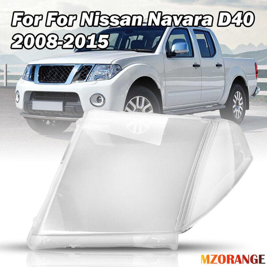 F¨¹r for Nissan Navara D40 2005-2014 Links Scheinwerferglas Scheinwerfer Abdeckung