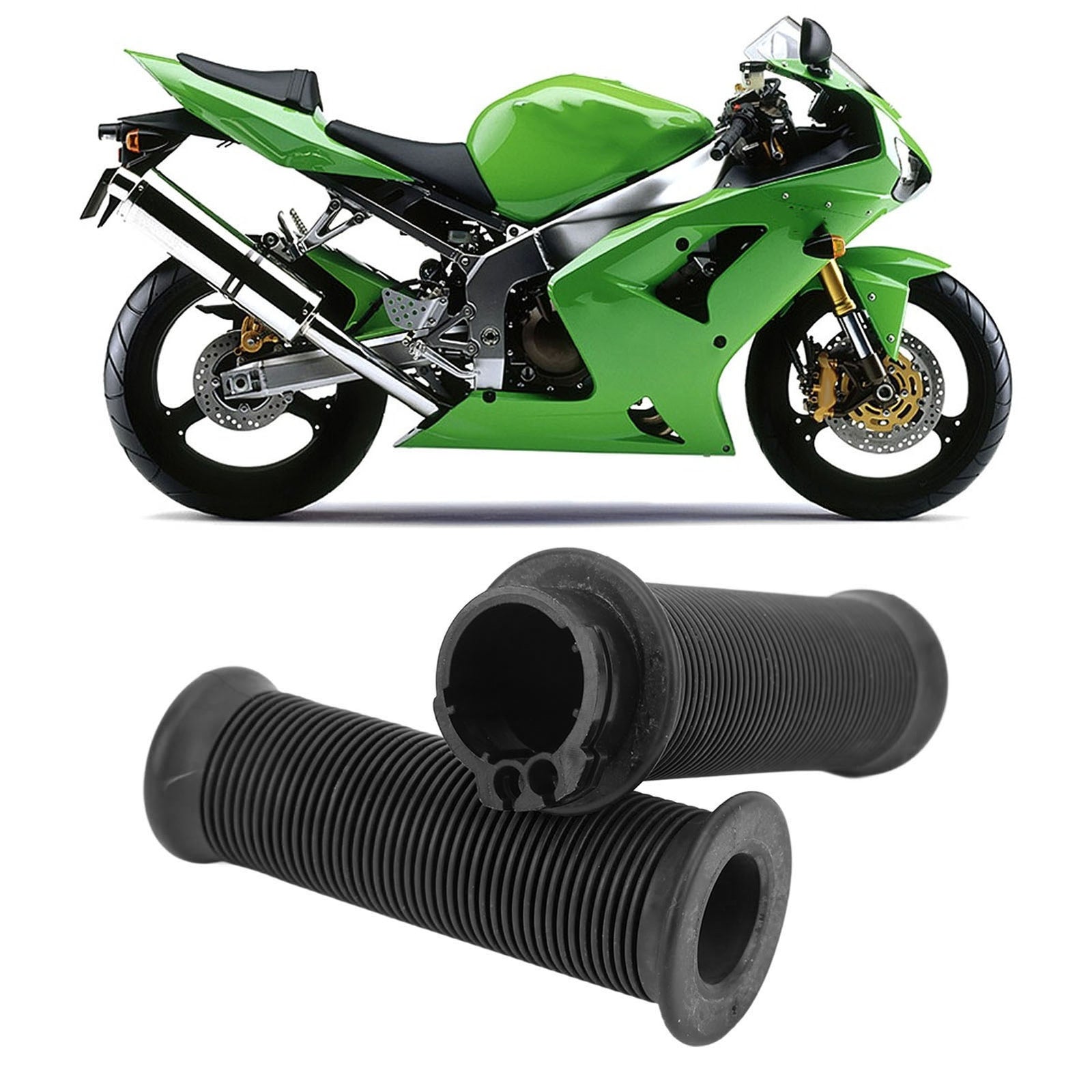 New Auto 2pcs 25mm/28mm Motorcycle Hand Grip Left Right Comfortable Throttle