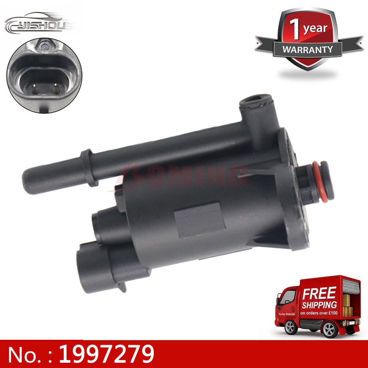 1997279 new solenoid valve suitable for 1999-2004 for Chevrolet for GMC , for Cadillac for Hummer 4.8L and 5.3L engines.