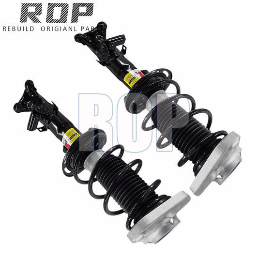 2x Front Shocks Struts Assys with ADS for Mercedes W218 W212 CLS63 E63 AMG 6.3L