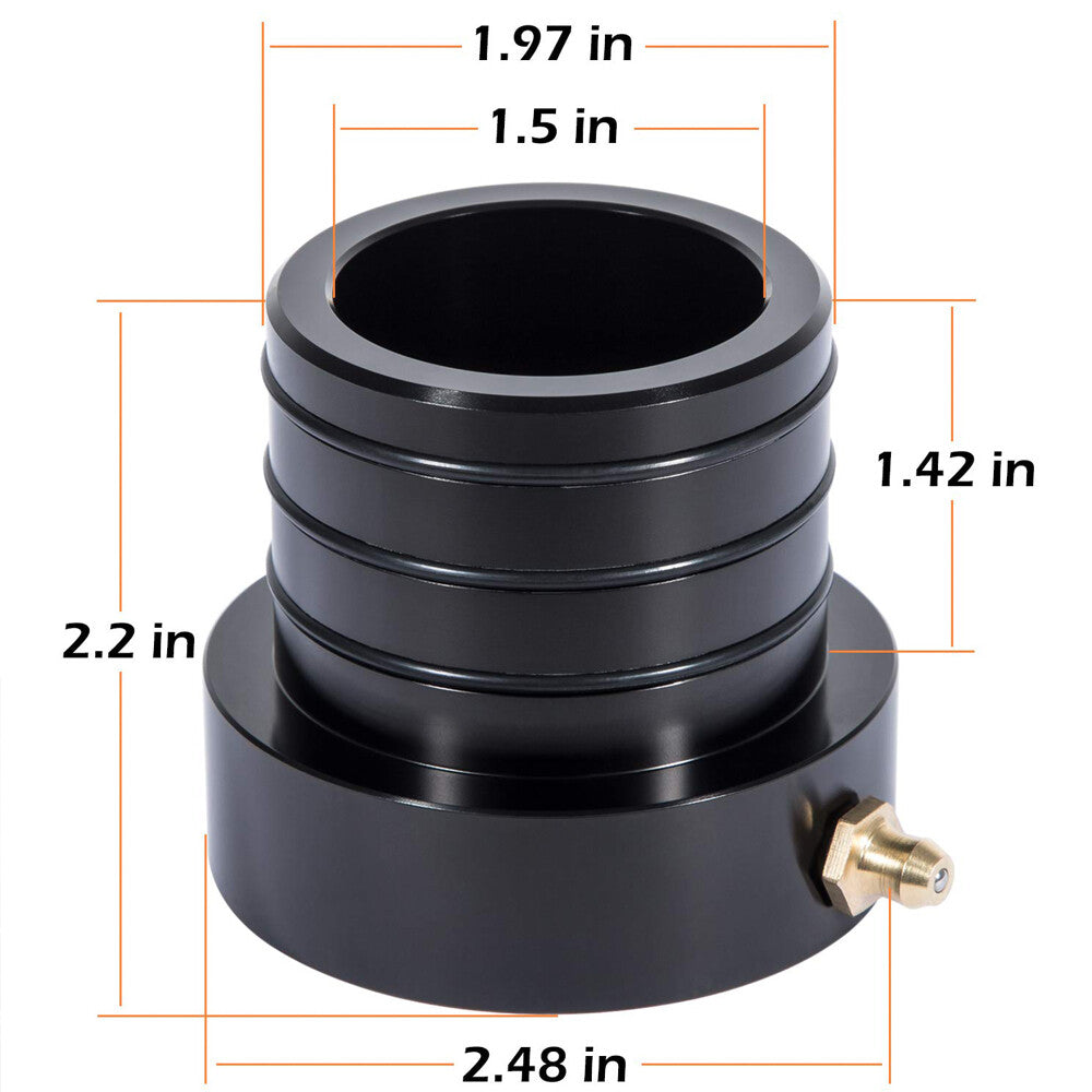 Pair MG21103 Front Axle Tube Seal Kit for Jeep for Wrangler JK TJ XJ YJ ZJ MJ Black
