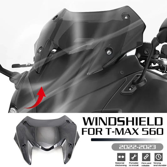 for YAMAHA TMAX560 T-MAX 560 22-23 Windshield WindScreen Deflector Visor Viser