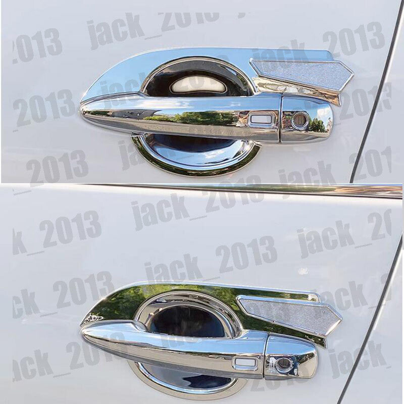 for Nissan Rogue/X-Trail 2021-23 Chrome ABS Edition Side Door Handle Covers Trim