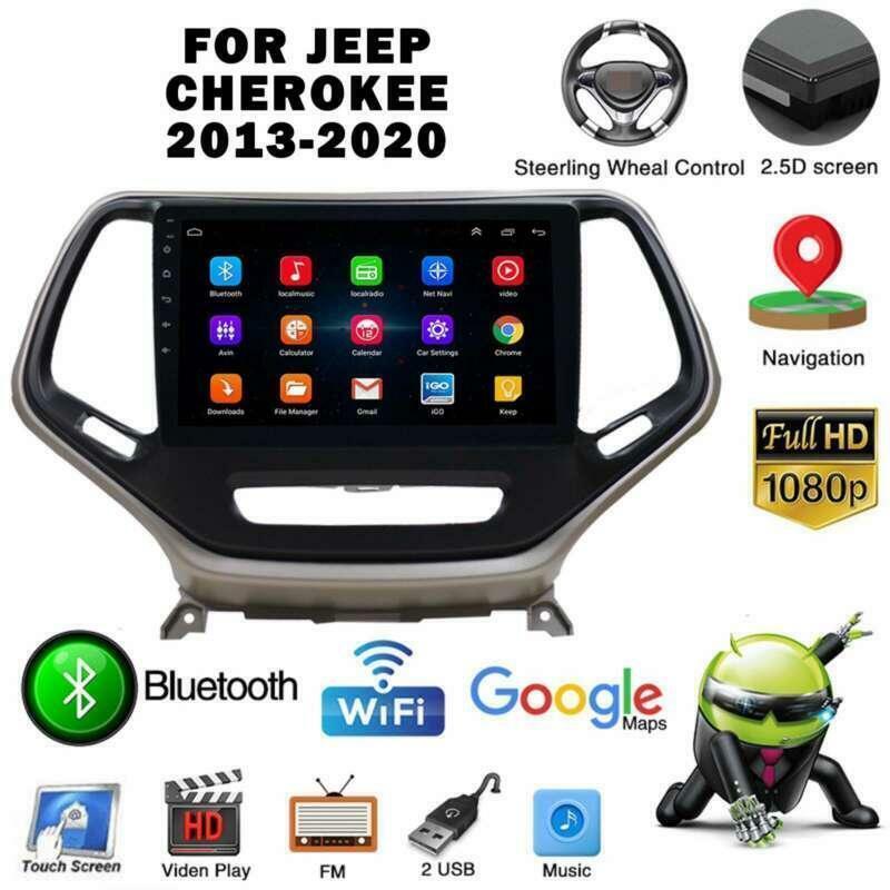 for Jeep Cherokee 10.1 Android 10.1 Car Stereo Radio GPS Bluetooth 2013-2020