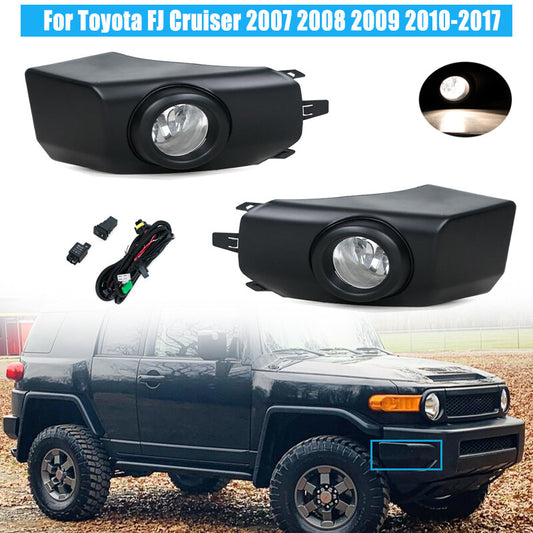 LED Fog Light Fog Lamp Daytime Running Light Set for Toyota FJ Cruiser 2007-2017