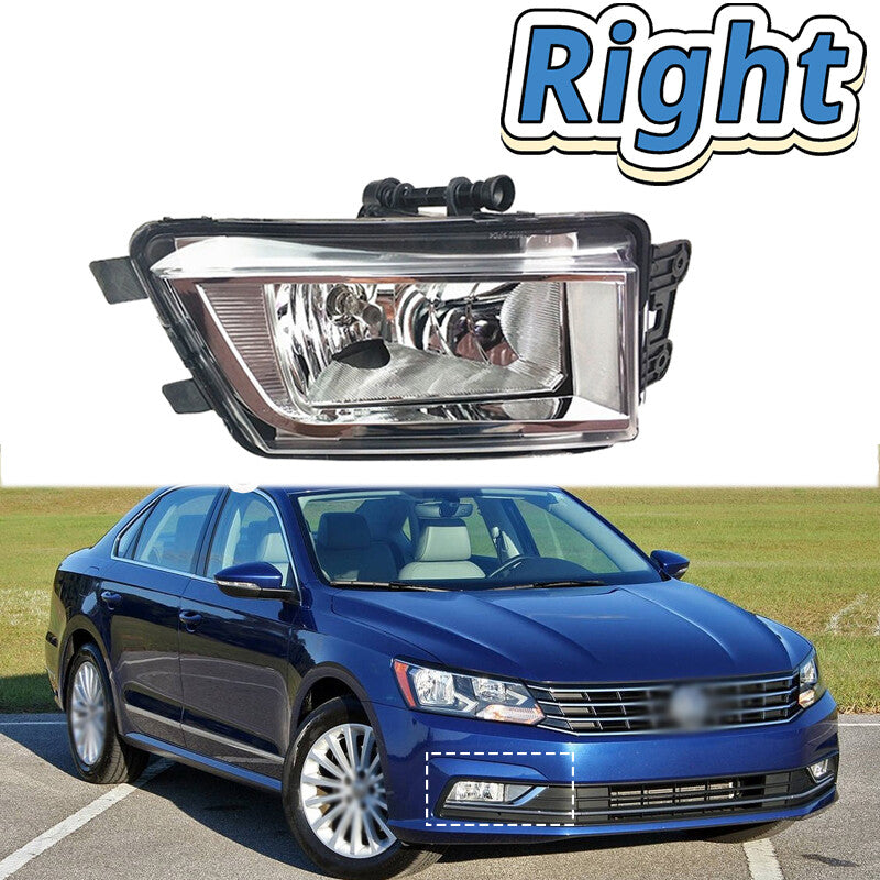 Right for Volkswagen for VW for Passat B5 2016-2018 New Front Bumper Fog Lamp Assembly