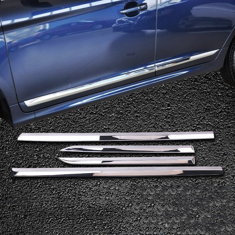 for Volvo XC60 2014-2017 Chrome Side Door Body Molding Cover Anticollision Trim