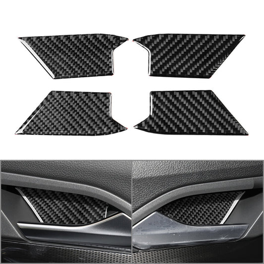 for Volkswagen for Golf 8 MK8 2021-2023 Interior Door Handle Bowl Cover Trim Black